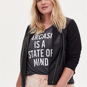 Torrid Faux Leather Jacket